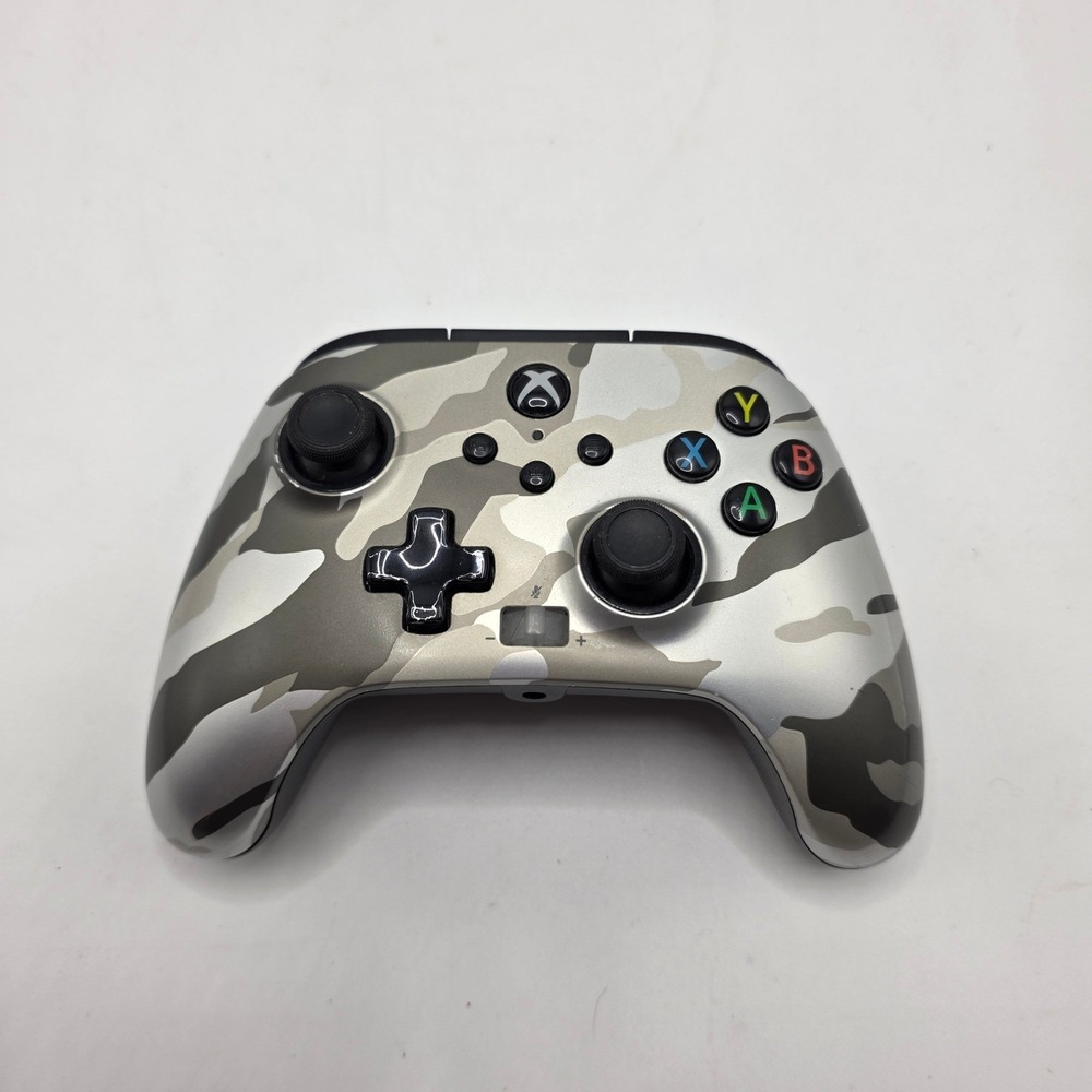 PowerA Wired Controller Xbox Series X S Silver Camo Mappable Buttons Tested